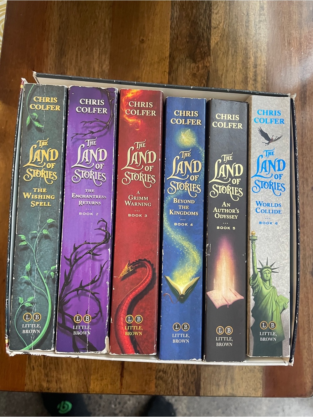 The Land of Stories Softcover 1-6 book set